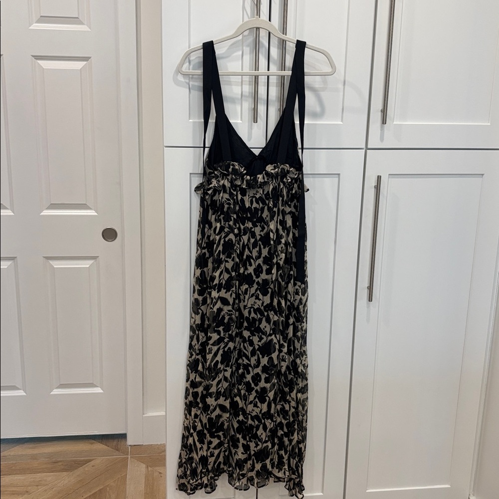J. Crew Collection Ruffle trim Chiffon Dress - Picture 6 of 7